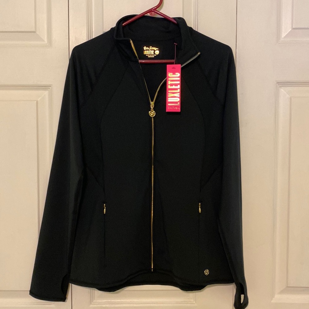 Lilly Pulitzer Tennison Jacket  UPF 50 sz Large NWT